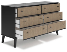 Load image into Gallery viewer, Charlang Queen Panel Platform Bed with Dresser and 2 Nightstands
