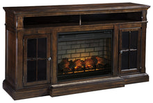 Load image into Gallery viewer, Roddinton 72&quot; TV Stand with Electric Fireplace
